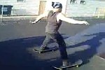 Double Skateboard Fail