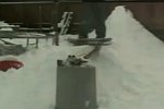 Snowboard-Unfall