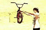 BMX in extreme Slowmotion