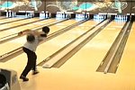 Verrückter Bowling-Wurf